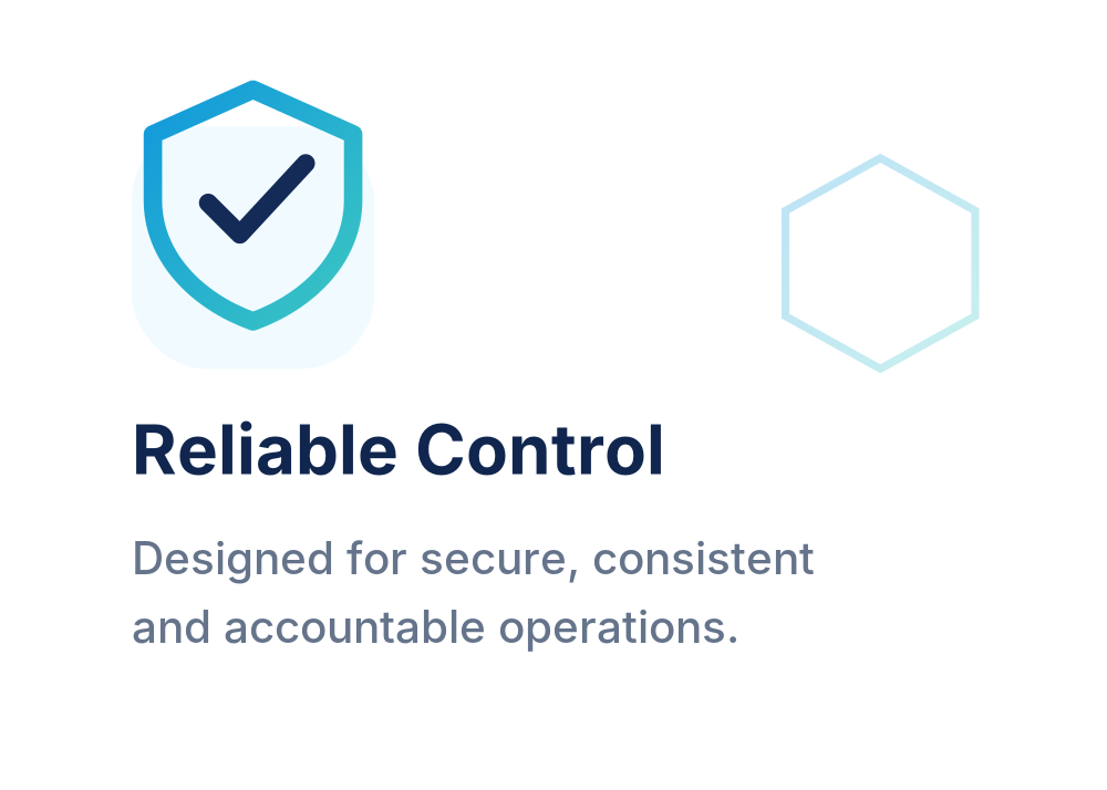Reliable Control feature card